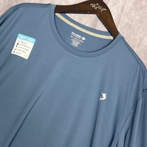 Reel Legends Mens Keep-It-Cool Performance Shirt XL Blue UPF 50 Fishing Tee NWT